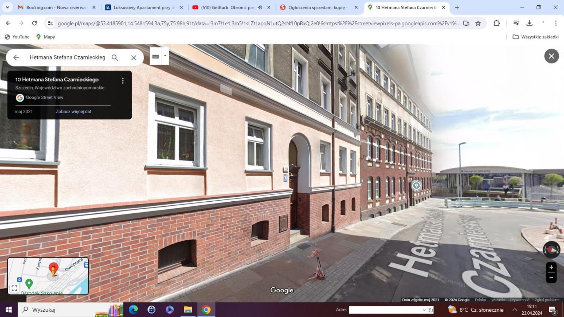 Luksusowy Apartament Przy Dworcu Щецин Екстер'єр фото