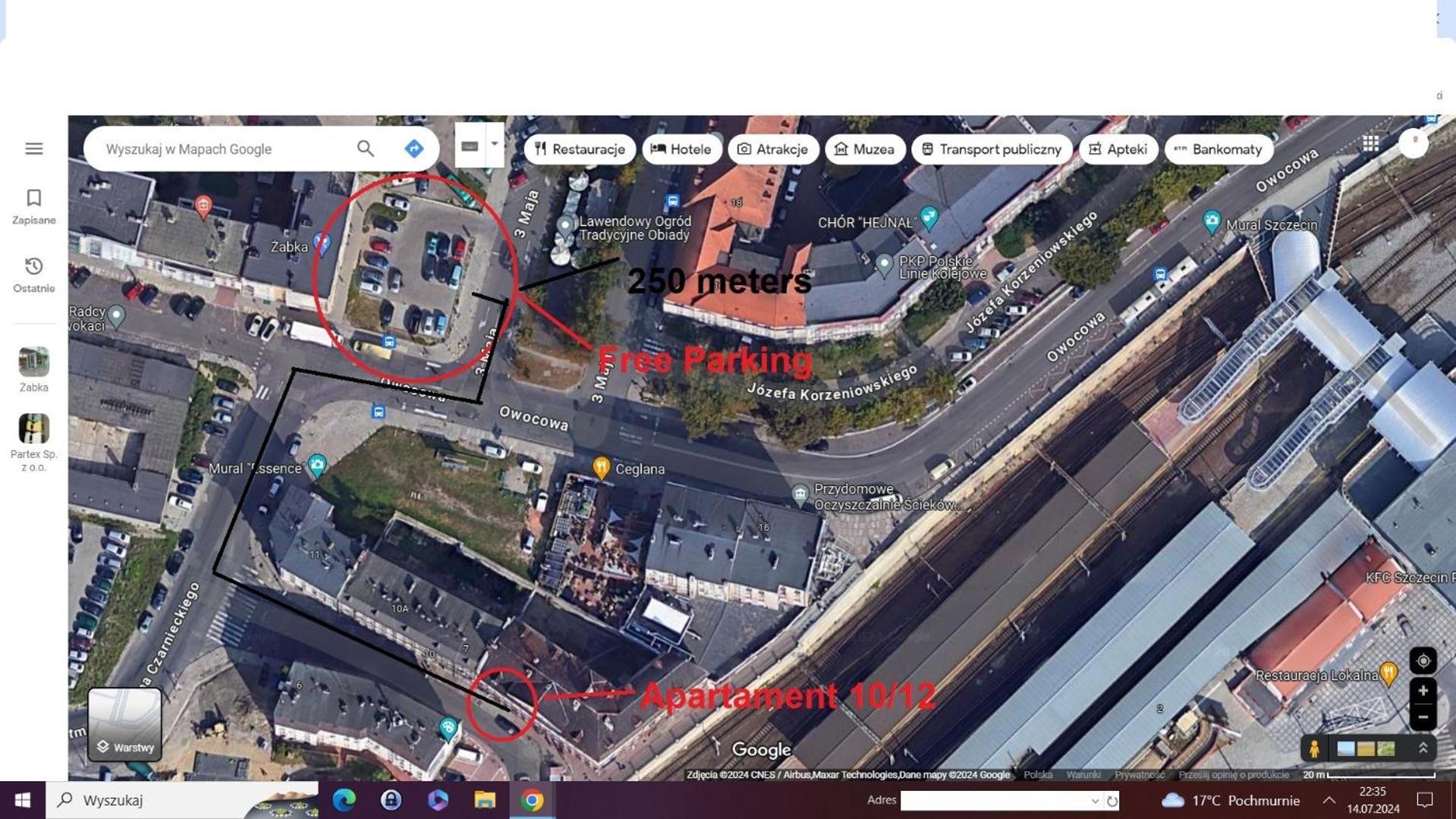 Luksusowy Apartament Przy Dworcu Щецин Екстер'єр фото